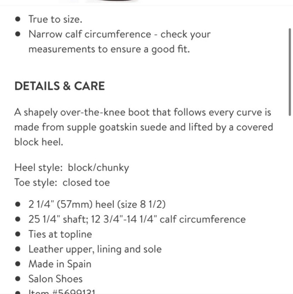 Stuart Weitzman Kirstie Over The Knee Boot In Black Size 4M NWOT'S - Picture 11 of 13